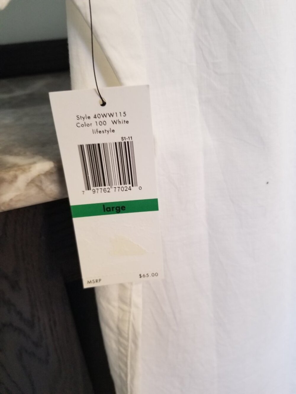Calvin Klein Short Sleeve Button Up Shirt - Picture 2 of 4